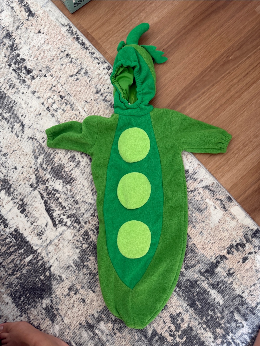 Baby Green Pea Pod Costume
